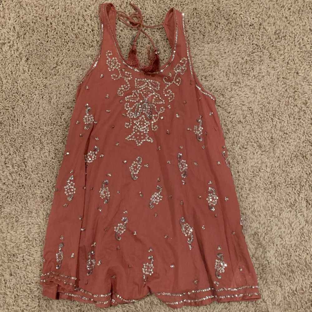Free People sequin starry night dress
